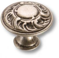 Ручка кнопка, античное серебро 15.352.01.16 фото, цена 385 руб.
