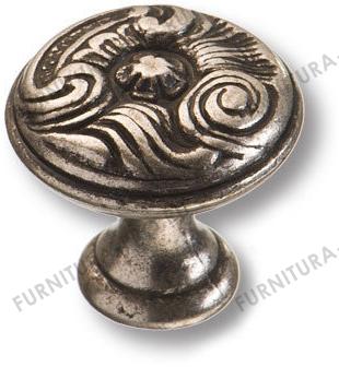 Ручка кнопка, античное серебро 15.366.25.16 фото, цена 315 руб.