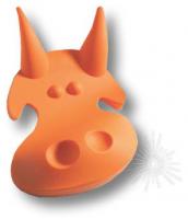 Ручка кнопка детская, корова оранжевая 64 мм 451064ST08 фото, цена 685 руб.