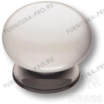Ручка кнопка керамика с металлом, перламутровый/графит 5015-70-L PEARL фото, цена 865 руб.
