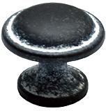 Ручка-кнопка, отделка черненое железо с белой патиной 10.734.C0014 фото, цена 280 руб.