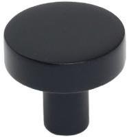 Ручка-кнопка, отделка черный матовый SY1910 0026 AL6 фото, цена 355 руб.