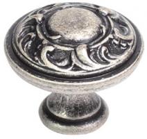Ручка-кнопка, отделка серебро старое 24401Z03000.25 фото, цена 345 руб.