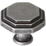 Ручка-кнопка, отделка железо античное черное 10.819.B50 фото, цена 380 руб.
