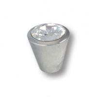Ручка кнопка с кристаллом Swarovski, глянцевый хром 25.355.16.SWA.07 фото, цена 1 030 руб.