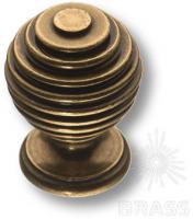 Ручка кнопка современная классика, античная бронза 15.030.12 фото, цена 1 385 руб.