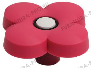 Ручка-кнопка “Цветок розовый” MC 003.P фото, цена 110 руб.