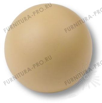 Ручка кнопка, выполнена в форме шара, цвет бежевый матовый 445BE1 фото, цена 415 руб.
