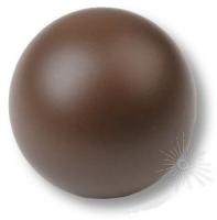 Ручка кнопка, выполнена в форме шара, цвет коричневый матовый 445CH1 фото, цена 415 руб.