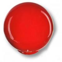 Ручка кнопка, выполнена в форме шара, цвет красный глянцевый 626RJ фото, цена 140 руб.