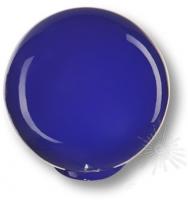 Ручка кнопка, выполнена в форме шара, цвет синий глянцевый 626AZ1 фото, цена 160 руб.
