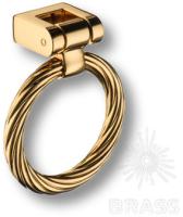 Ручка кольцо современная классика, глянцевое золото 15.203.00.19 фото, цена 2 675 руб.