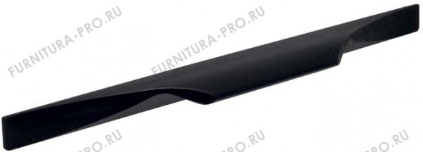 Ручка накладная L.240мм, отделка черный шлифованный (анодировка) HPP.01.0128.BL-BA фото, цена 675 руб.