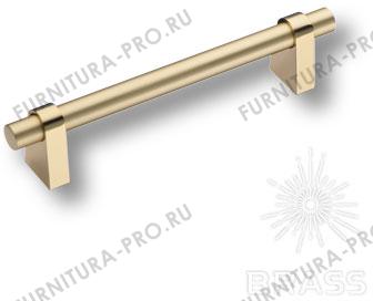 Ручка рейлинг модерн, глянцевое золото/матовое золото 128 мм 8951 0128 GL-BB фото, цена 1 385 руб.
