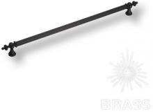 Ручка рейлинг модерн, ребристая, чёрный 320 мм 1670-85-320-053 фото, цена 1 450 руб.