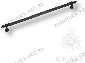 Ручка рейлинг модерн, ребристая, чёрный 320 мм 1670-85-320-053 фото, цена 1 450 руб.