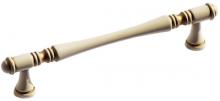 Ручка-скоба 128мм cлоновая кость/золото винтаж WMN.765.128.00V5 фото, цена 1 250 руб.