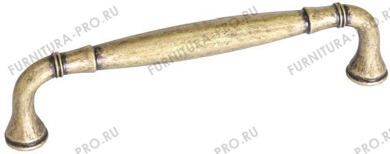 Ручка-скоба 128мм, отделка бронза матовая M318.128.BAB фото, цена 290 руб.