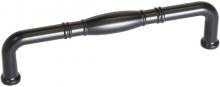 Ручка-скоба 128мм, отделка черный матовый M360.128.BLACK фото, цена 275 руб.