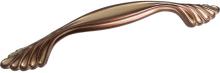 Ручка-скоба 128мм, отделка медь Сиена с золотой патиной WMN.742X.128.M001H фото, цена 955 руб.