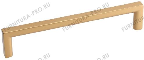 Ручка-скоба 128мм, отделка золото матовое 6765-200 фото, цена 505 руб.