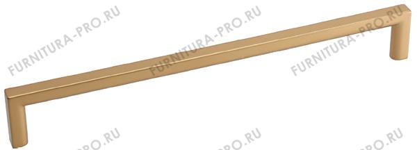 Ручка-скоба 192мм, отделка золото матовое 6763-200 фото, цена 745 руб.