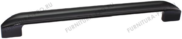 Ручка-скоба 224-192мм, отделка чёрный глянец 8.1107.224192.53 фото, цена 650 руб.