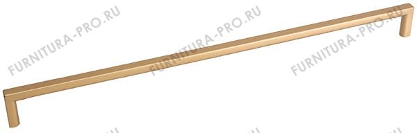 Ручка-скоба 320мм, отделка золото матовое 6761-200 фото, цена 1 080 руб.