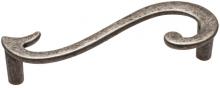 Ручка-скоба 96мм (левая), отделка серебро старое 15065Z096SB.25 фото, цена 415 руб.