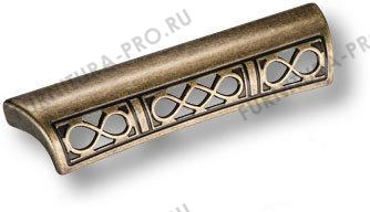 Ручка скоба, античная бронза 96 мм 15.176.96.12 фото, цена 450 руб.