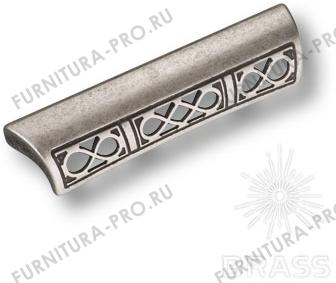 Ручка скоба, античное серебро 96 мм 15.176.96.16 фото, цена 535 руб.