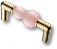 Ручка скоба Atomo розовая смола, глянцевое золото24K 15.189.64 AT PI 19 фото, цена 2 490 руб.