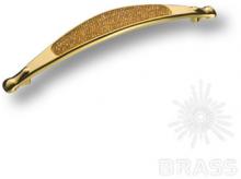 Ручка скоба c золотыми кристаллами Swarovski, цвет покрытия - золото глянец CAMILLA+SW/O+O фото, цена 3 850 руб.