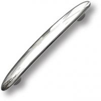 Ручка скоба, глянцевый хром 128 мм 285128MP02 фото, цена 760 руб.