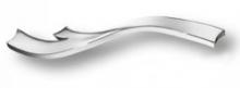 Ручка скоба, глянцевый хром 160 мм (правая) 8145R 0160 CR фото, цена 725 руб.