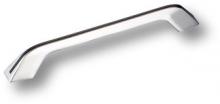 Ручка скоба, глянцевый хром с черной вставкой 160 мм 279160MP02PL16 фото, цена 1 050 руб.