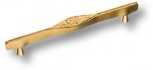 Ручка скоба, латунь, французское золото 160 мм 25104-037-160 фото, цена 4 290 руб.
