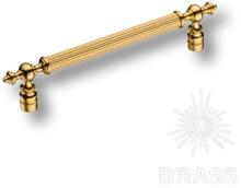 Ручка скоба, латунь, современная классика, глянцевое золото 192 мм 25123-003-16-192 фото, цена 7 465 руб.