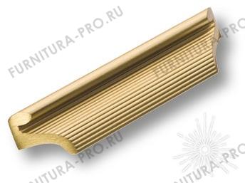 Ручка скоба, матовое золото 128 мм 8610 0128 GLB фото, цена 890 руб.