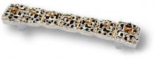Ручка скоба с кристаллами Swarovski, глянцевое серебро 19.128.MO07 фото, цена 6 370 руб.