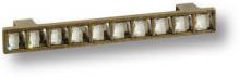 Ручка скоба с кристаллами Swarovski, старая бронза 7162.0096.002 фото, цена 5 125 руб.