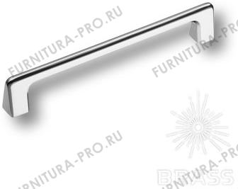 Ручка скоба современная классика, глянцевый хром 160 мм 1107 160MP02 фото, цена 1 170 руб.