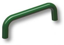 Ручка скоба, цвет зеленый глянцевый 96 мм 627VE фото, цена 200 руб.