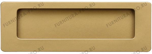 Ручка врезная 145мм, отделка золото матовое 3701-200 фото, цена 1 425 руб.
