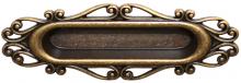 Ручка врезная 96мм, отделка бронза "Флоренция" 15258Z13400.09 фото, цена 495 руб.