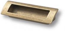 Ручка врезная, старая бронза 96 мм EMBUT96-22 фото, цена 575 руб.